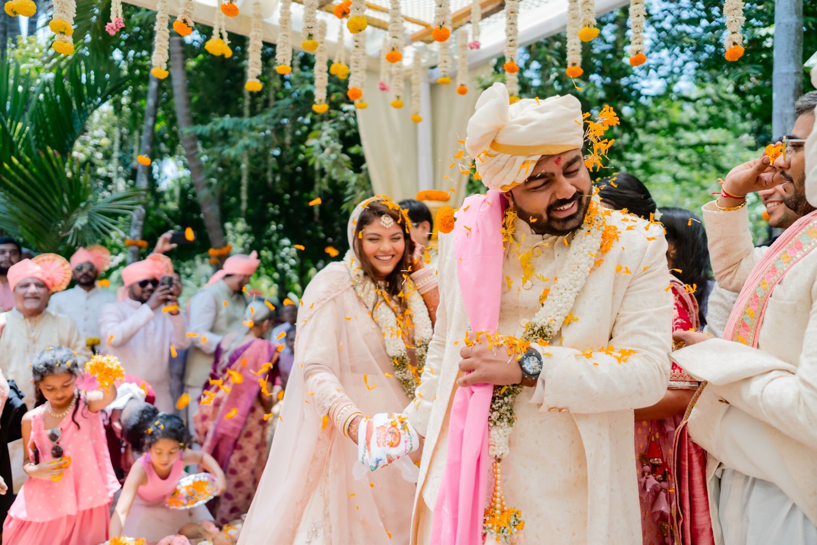 Baraat celebrations